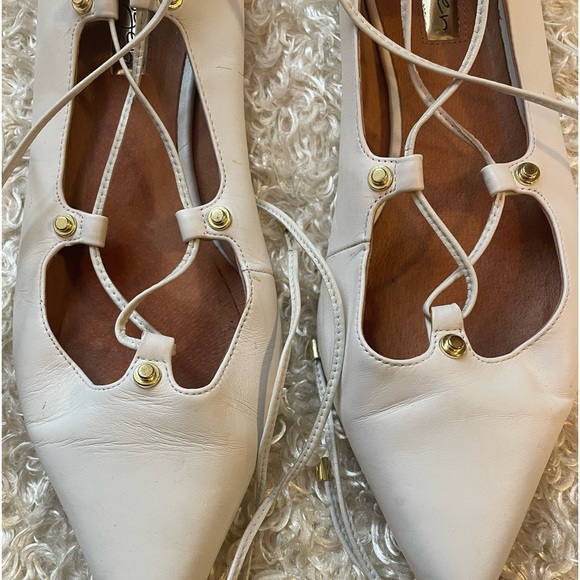 Halogen lace up leather flats 8.5M - Picture 2 of 13
